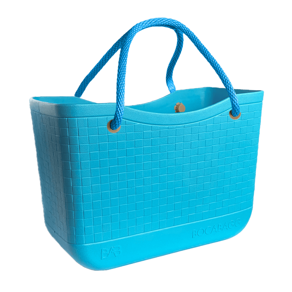BocaBagg in Aqua with Choice of Handle