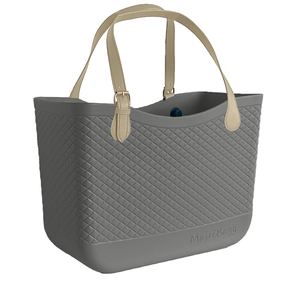 MauiBagg in Gray with Choice of Handle