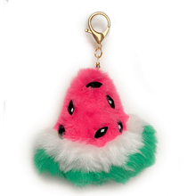 Load image into Gallery viewer, Flamingo Bag, Midnight Handle, Liner and Watermelon Tassel Bundle